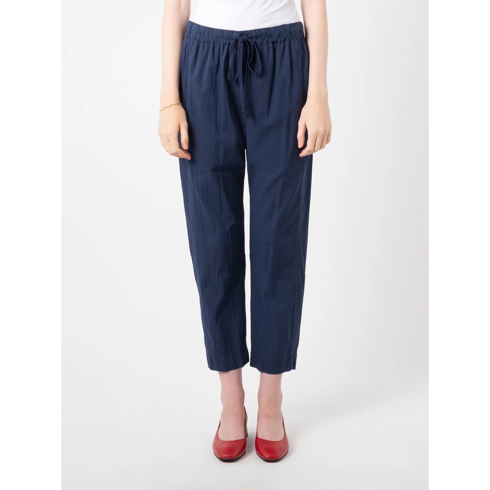Xirena Navy Draper Pant 100% Cotton Sz XS Boho Coastal Beach Resort wear Summer